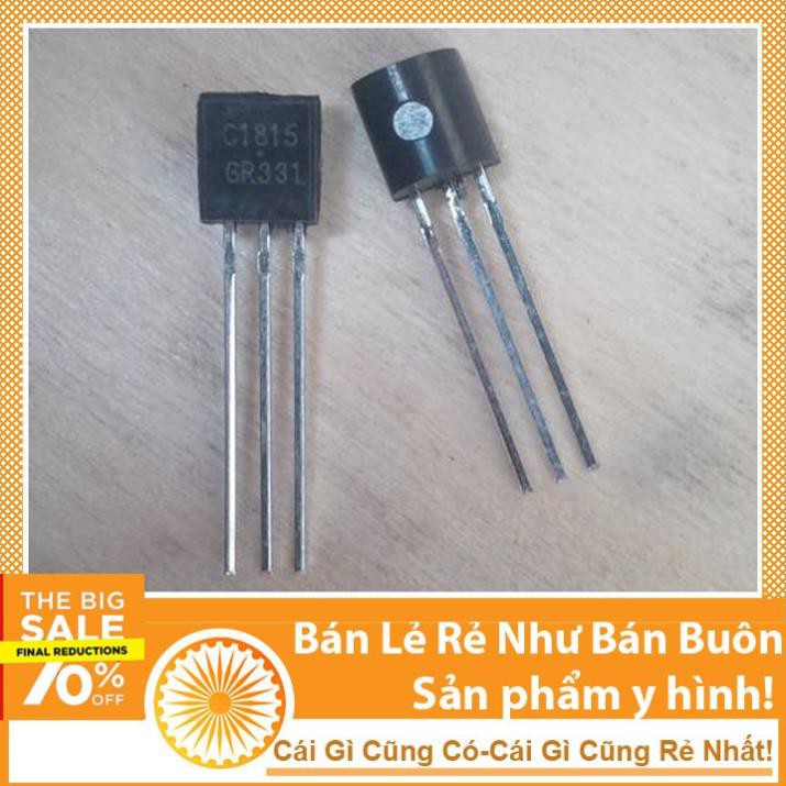 Combo 4 Linh Kiện Transistor C1815 TO-92 50V 0.15A NPN