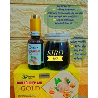 (TẶNG SIRO HO) DẦU TỎI DIỆP CHI GOLD