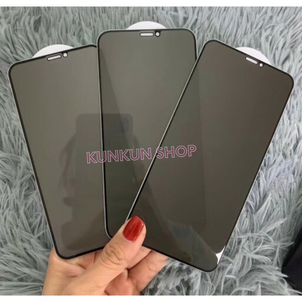 Kính Cường Lực Chống nhìn trộm Iphone 7Plus/8Plus/X/XR/XS/XS Max/11/11 Pro Max/12/12 Pro Max/13/13 Pro Max -Dán màn hình