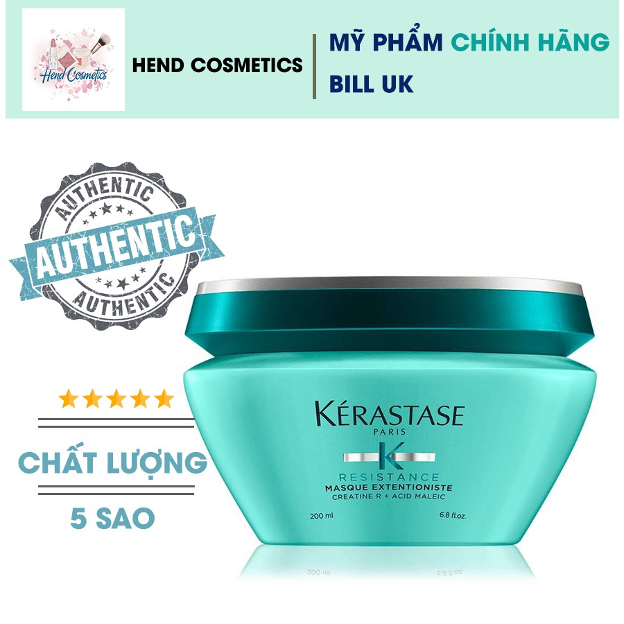 Kem ủ tóc phục hồi tóc hư tổn và dài nhanh hơn Kerastase Resistance Extentioniste Masque