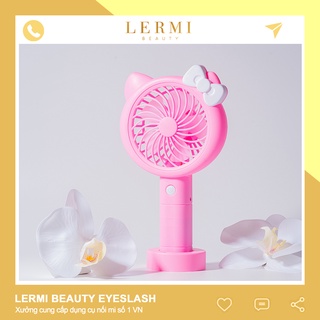 Quạt cầm tay tích điện mini hello Kitty Q1