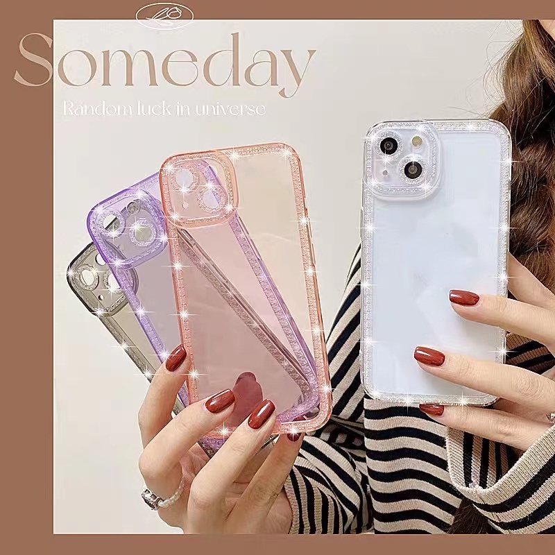 Ốp điện thoại mềm trong suốt chống sốc thời trang cho compatible for iphone 14 Pro Max 13 Pro Max 12 11Pro Max x xs xsmax xr iphone7plus