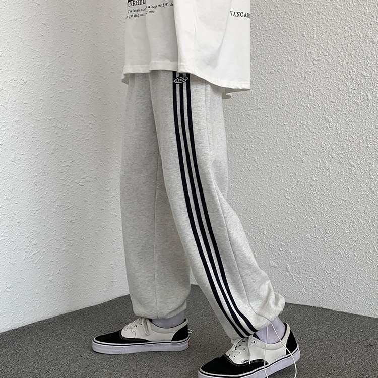 SUXI Quần Dài Lưng Cao Ống Rộng Thời Trang Xuân Thu Cho Nữ