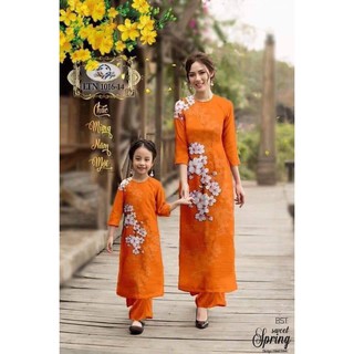 Áo dài cách tân mẹ  - hàng đẹp