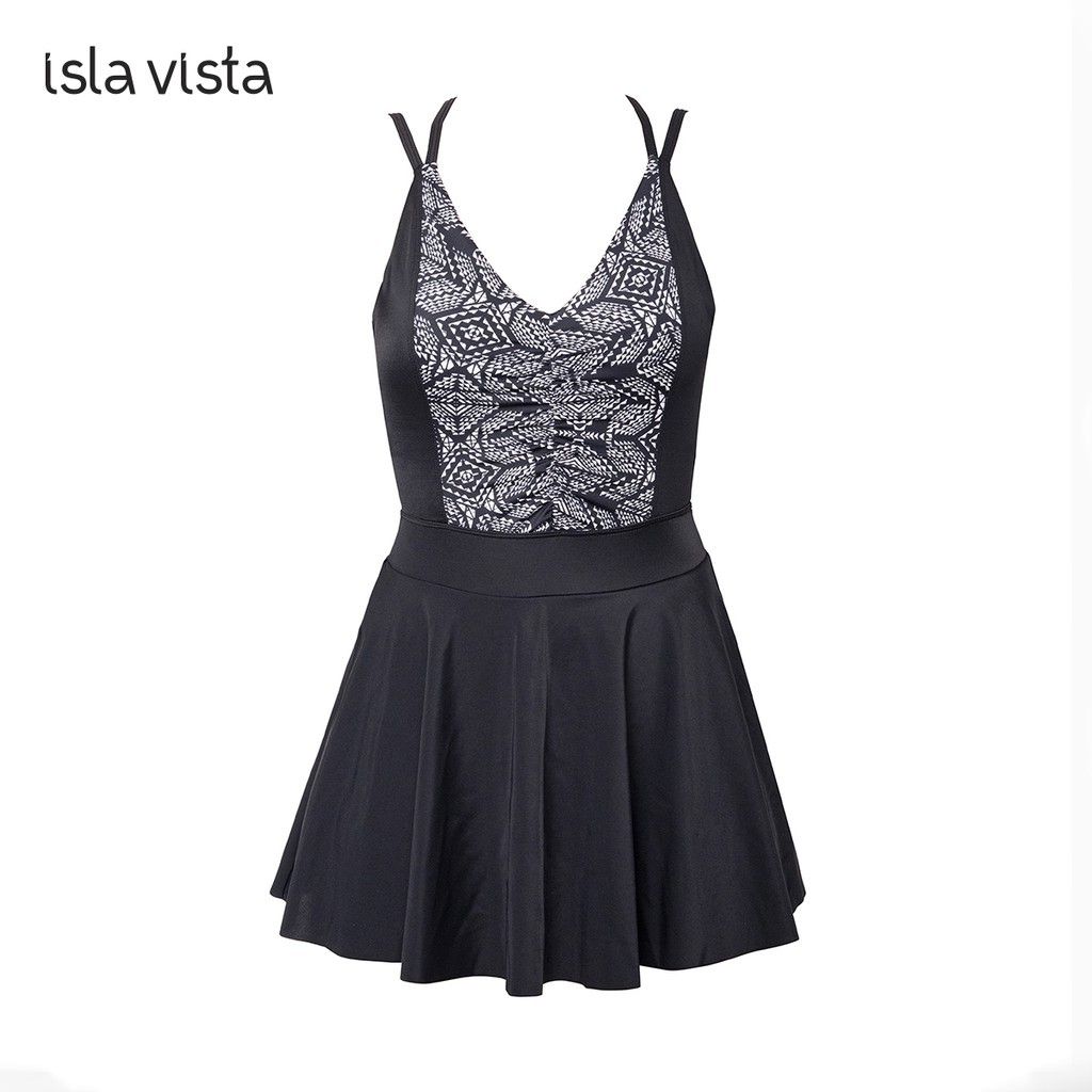 [Tặng túi Canvas] Bộ đồ bơi monokini váy xòe Isla Vista BWWM005
