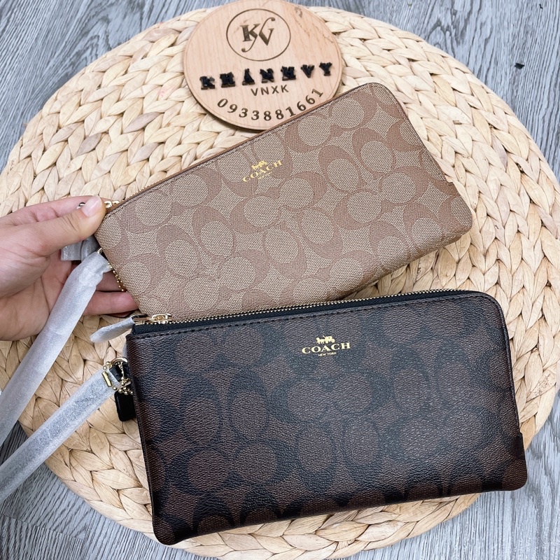 ‼️Rẻ nhất Shopee‼️Túi Coach double zip 2 ngăn CJ790