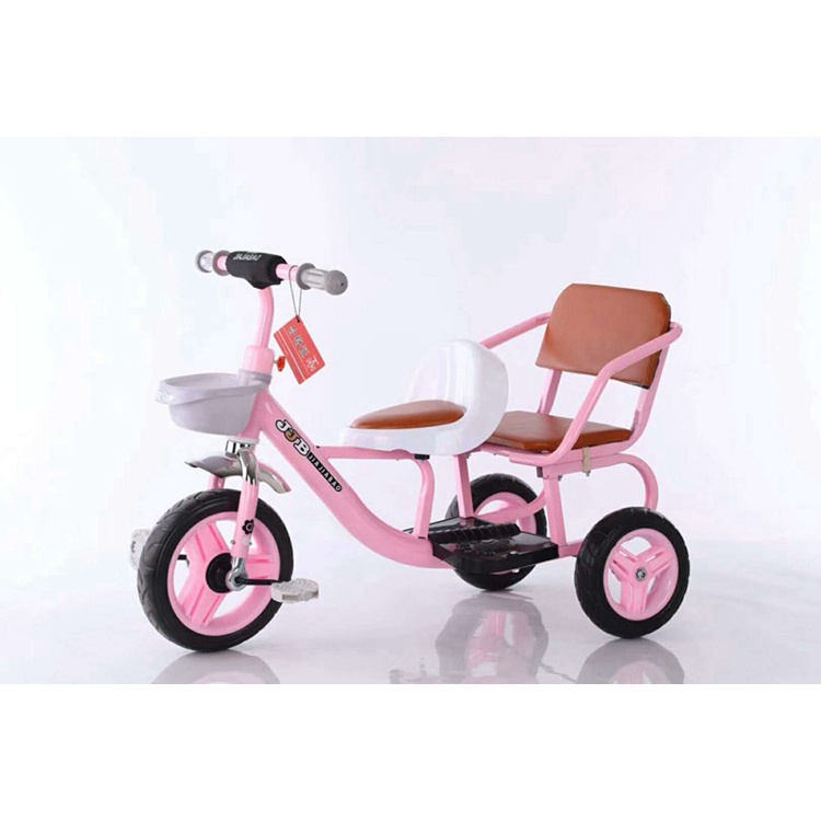 Xe đạp  xích lô khung thép  - yên da chắc chắn cho bé -BH 1 năm
