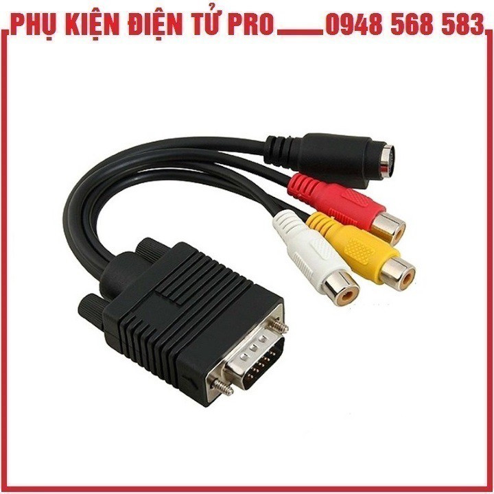 DÂY CHUYỂN ĐỔI VGA RA AV