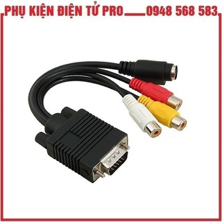 DÂY CHUYỂN ĐỔI VGA RA AV