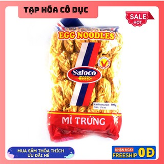 Mì trứng sợi nhỏ safoco 500g