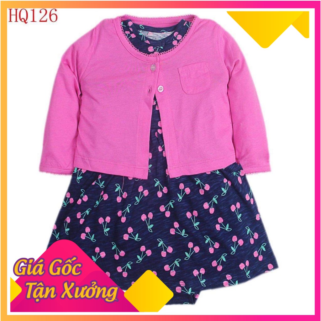 Váy Bé Gái Sơ Sinh Kèm Khoác Từ 324 Tháng MINTSCLOSET Mint's Closet S919