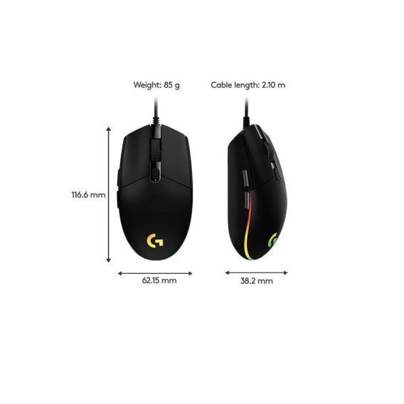 Chuột gaming LOGITECH - G102 ( NEW 100% Hàng Công Ty Bảo hành 12 tháng )