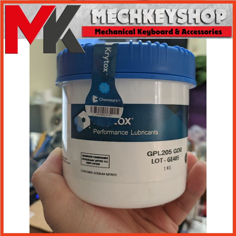 [ Hàng Hot ] [Mã SKAMPUSHA8 giảm 8% đơn 300K] Dầu Krytox 205g0 lube switch và stabilizer bàn phím cơ