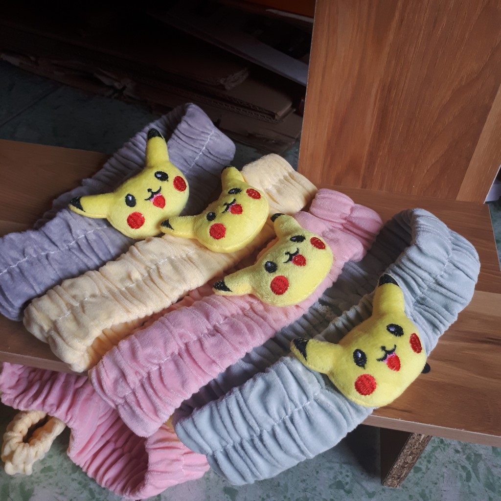 Băng đô hoạt hình pikachu siêu cute dễ thương- GIAO MÀU NGẪU NHIÊN