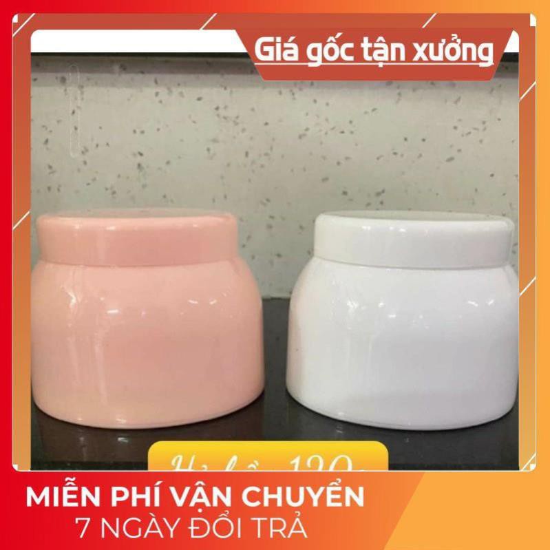 Hủ Đựng Kem ❤ SIÊU RẺ ❤ Hũ bầu đựng kem body 120g chiết mỹ phẩm , phụ kiện du lịch