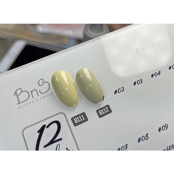 Sơn gel Xanh Bơ - Sơn BNS cao cấp