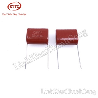 Bộ 10 Chiếc Tụ CBB 0.68uF 684J 630V 20mm