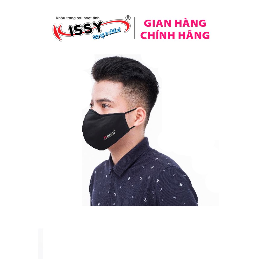 Khẩu Trang 3D Kissy Người Lớn - Sợi Hoạt Tính - Chống Bụi Mịn Hiệu Quả - Đủ Mẫu - Đủ Size