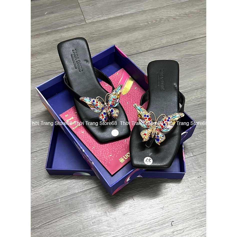 Dép kẹp nữ phối nơ bướm siêu xinh