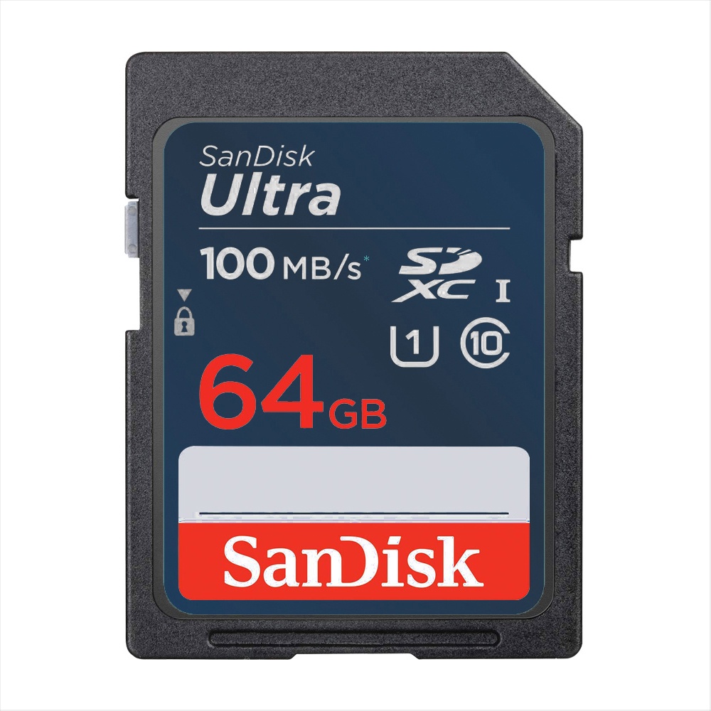 Thẻ nhớ Sandisk Ultra SDXC 64GB Class 10 100MB/s SDSDUNR-064G-GN3IN - Bảo hành 84 tháng