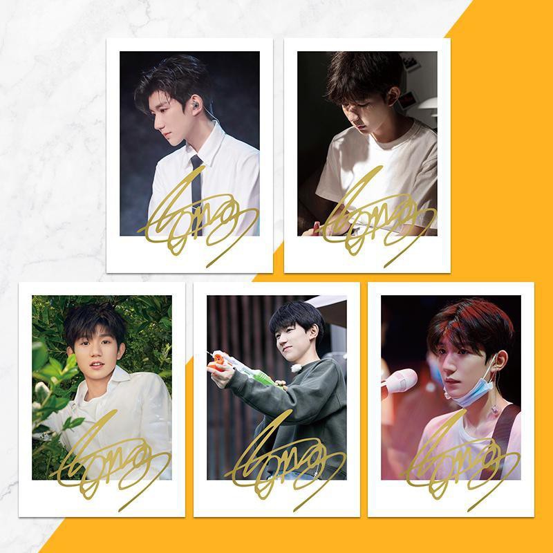 Bộ 5 Thẻ Hình Thành Viên Nhóm Nhạc TFboys | BigBuy360 - bigbuy360.vn