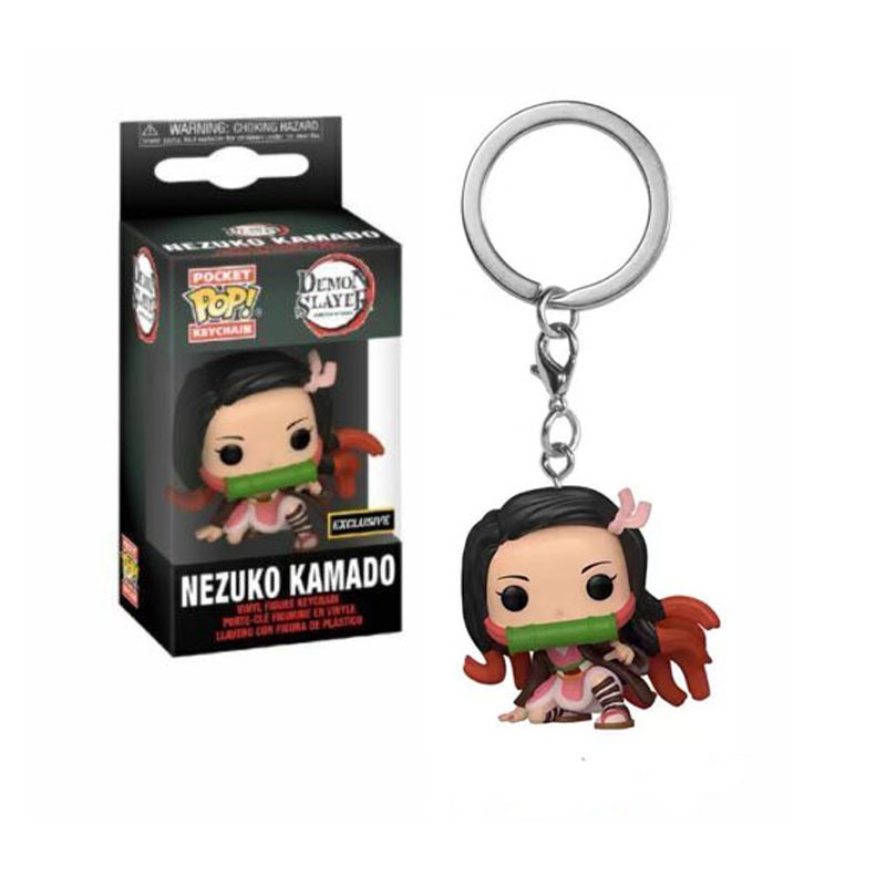 Funko Pop! Móc Khóa Họa Tiết Hoạt Hình Demon Slayer - Nezuko