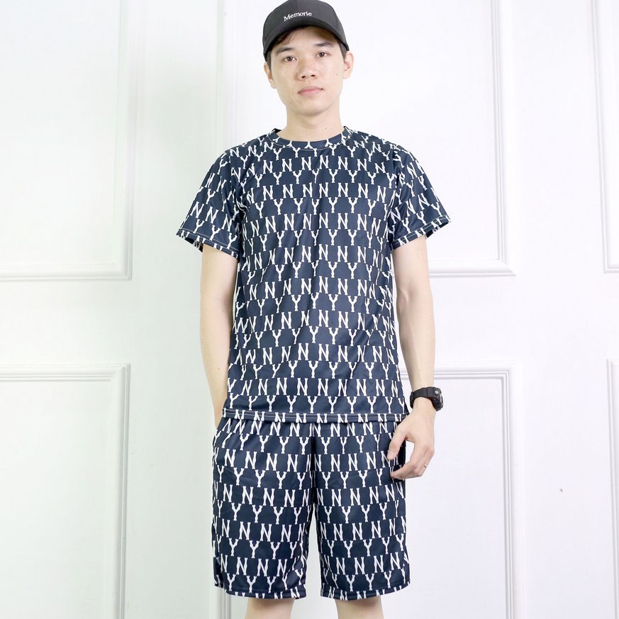 Đồ Bộ Nam Nữ Mẫu In Phong Cách Ulzzang Chất Cotton Bền Đẹp TS1022