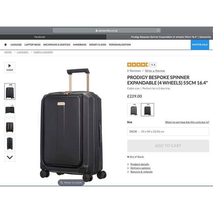 samsonite prodigy bespoke review