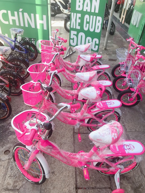 Xe đạp dành cho be gái 2020 . Mẫu moi 2020