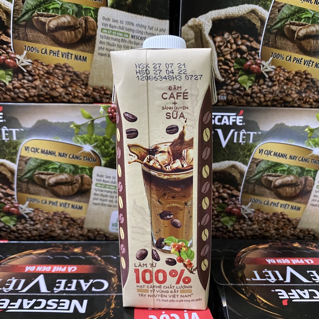 Cà Phê Sữa Đá uống liền NESCAFE hộp 200ml