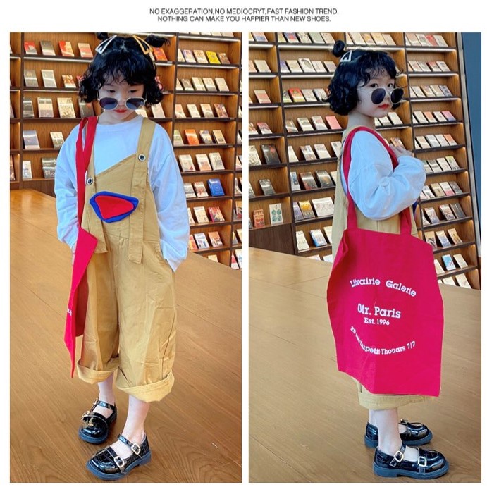 Giày búp bê bé gái - Giày lười chất da PU siêu mềm nhẹ phối 2 quai dán cực xinh đế chống trơn phong cách Hàn Quốc FL17