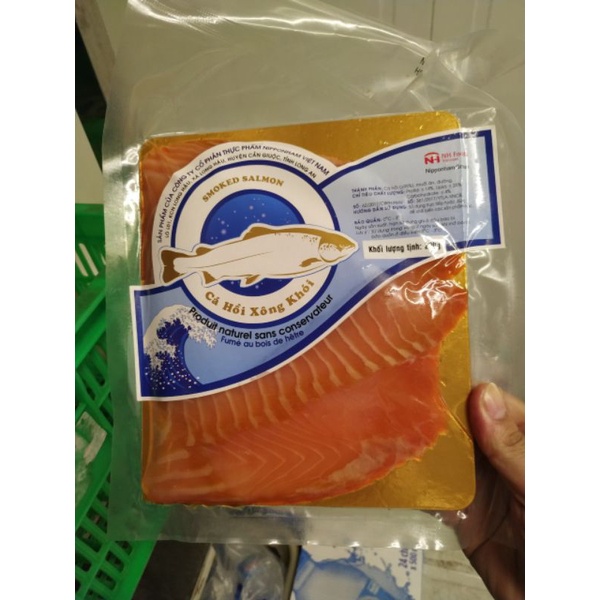 [HN] Cá hồi Na Uy xông khói (vỉ 1 kg) / Smoked salmon