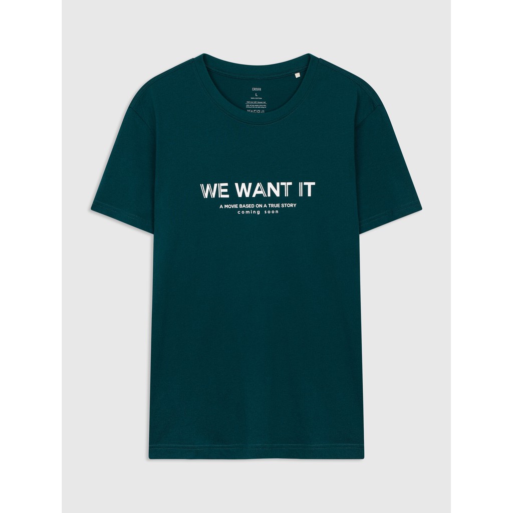 [Mã WABR192 giảm 10% đơn 250K] Áo phông Nam 8TS19W002 Canifa