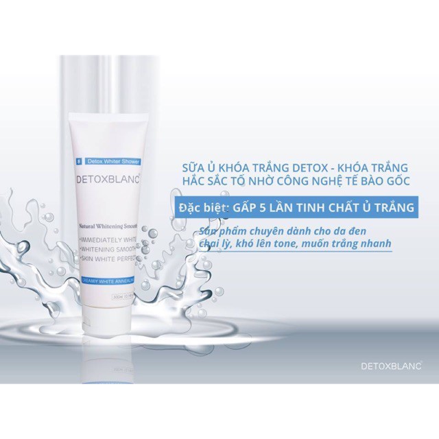 Ủ KHOÁ TRẮNG CAO CẤP DETOX BLANC 300ML