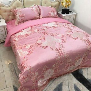Trọn bộ chăn ga gối gấm nhập khẩu hàng cao cấp