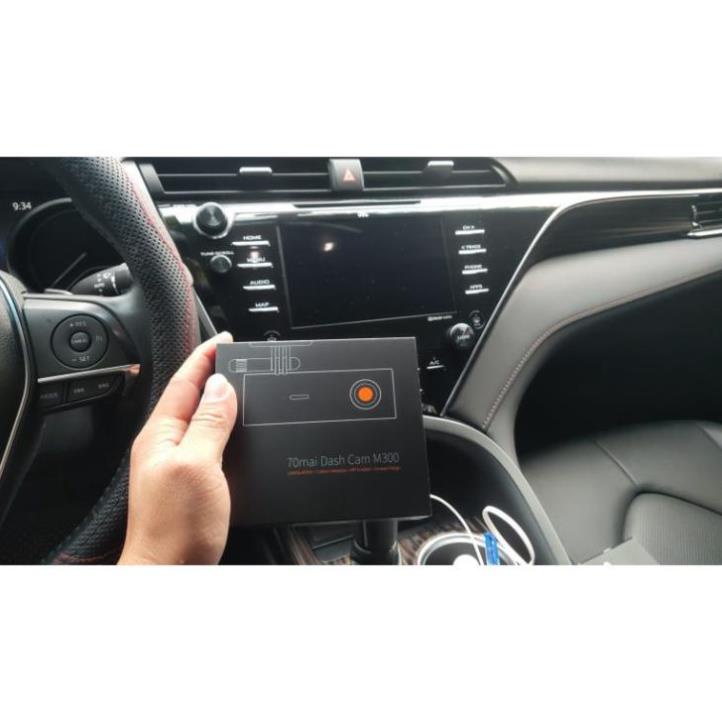 Bộ camera hành trình Xiaomi 70mai M300 2K độ phân giải 2304 x 1296p - Bảo hành chính hãng 12 tháng