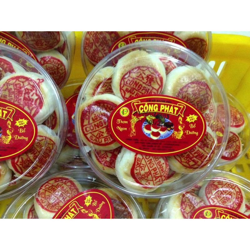 Hộp 10 bánh pía mini  ko trứng siêu ngon