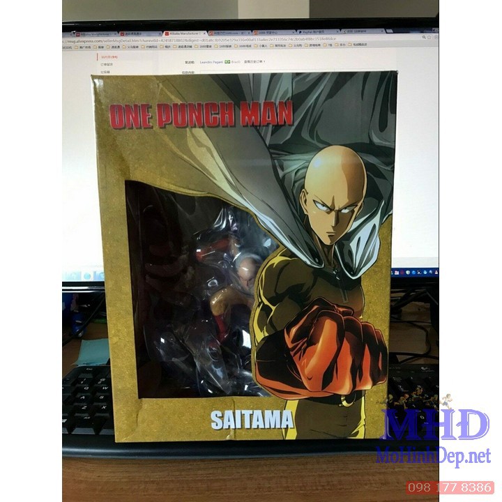 [MHĐ] Mô hình Figure Saitama - One Punch Man