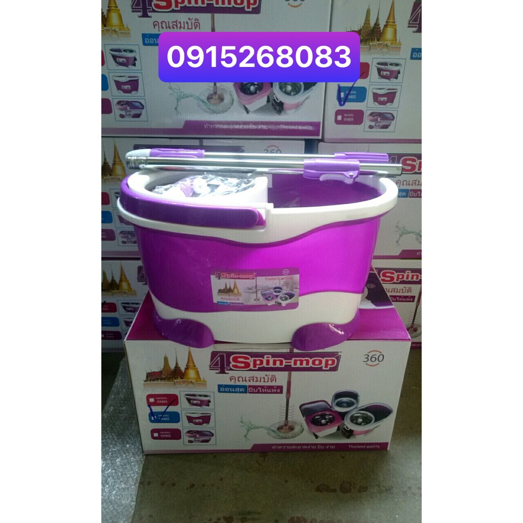 Chổi lau nhà 360 Thái Lan Easy Mop