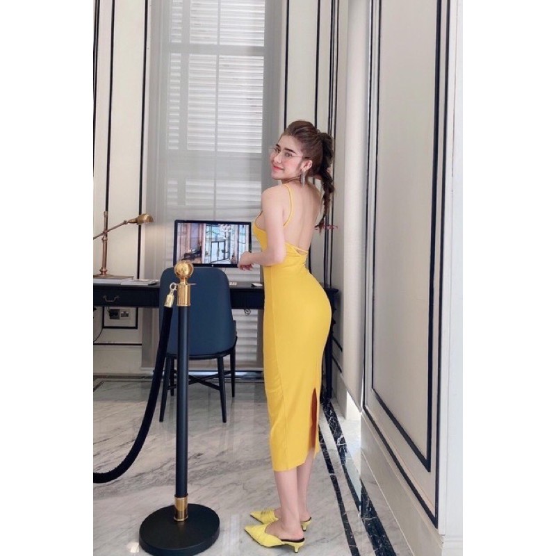 Váy hai dây - đầm body chữ ma g ic | BigBuy360 - bigbuy360.vn