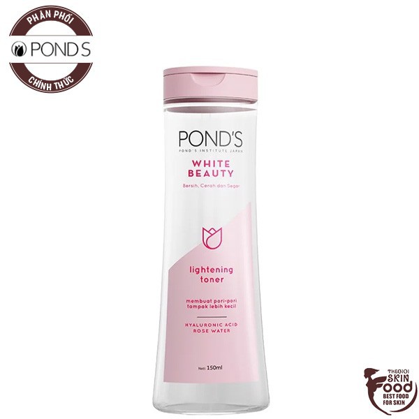 Nước Hoa Hồng Làm Sáng Da POND'S White Beauty Lightening Toner 150ml