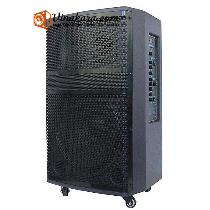 Loa Kéo Karaoke Alokio WML-R15. Bass loa 4 tấc. Âm thanh cực hay