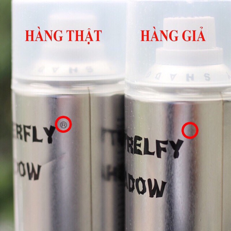 Gôm Xịt Tóc Buffterfly Shadow Chính Hãng 600ml