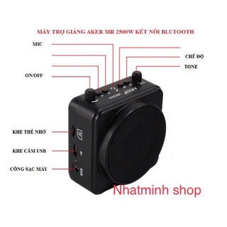 Máy Trợ Giảng Aker Không Dây Mr 2500.
