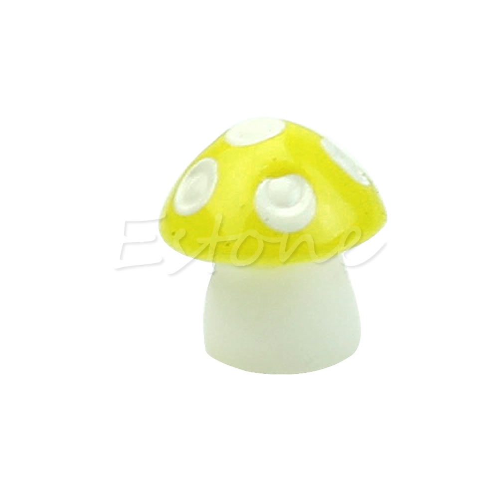 1 Mô Hình Cây Nấm Nhiều Màu Trang Trí Sân Vườn