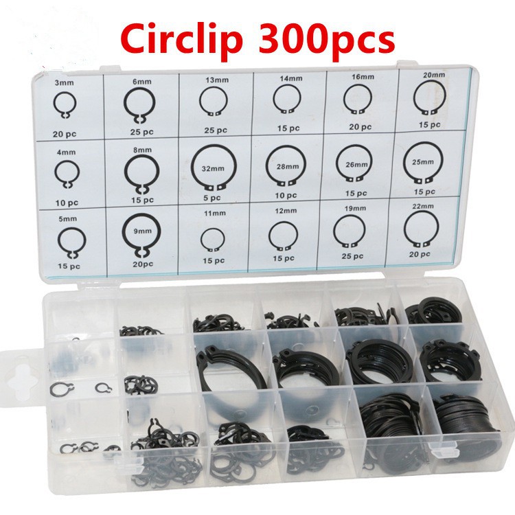 Vòng phanh chân trục circlip 300 psc