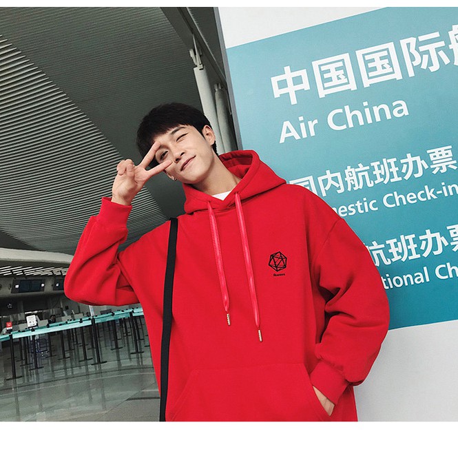 Áo Khoác Hoodie Nỉ Bông - Lục Lăng Unisex Nam Nữ Form Rộng Ulzzang KUN