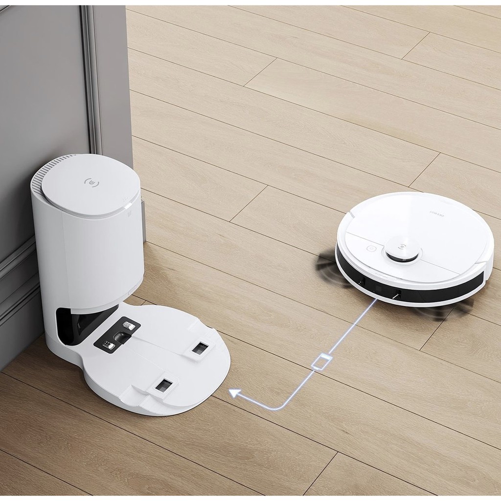 Robot hút bụi lau nhà thông minh Ecovacs Deebot OZMO T8 PLUS - BẢN QUỐC TẾ - HÀNG CHÍNH HÃNG