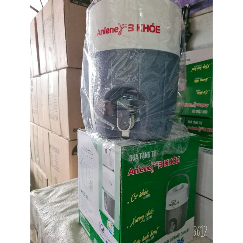 bình đá giữ nhiệt 7 lít  cao cấp - quà tặng từ Anlene