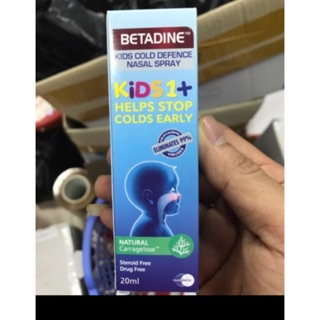 BETADIN XỊT MŨI TRẺ EM